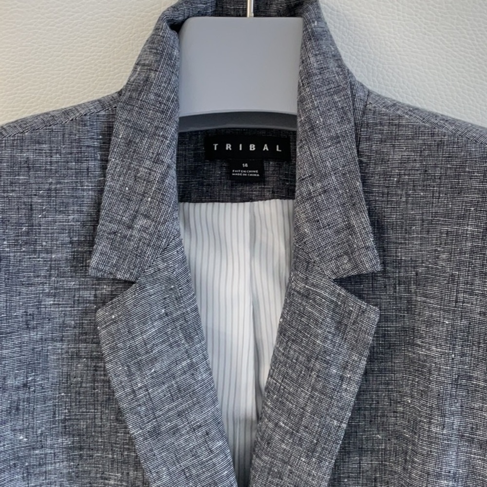 Tribal linen jacket - Picture 2 of 4